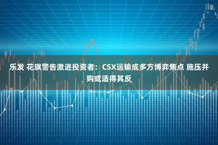 乐发 花旗警告激进投资者：CSX运输成多方博弈焦点 施压并购或适得其反